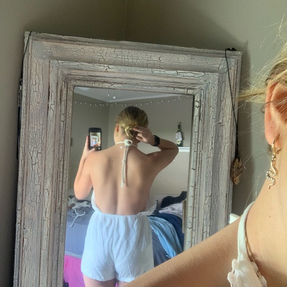 tie romper - Picture 2 of 2